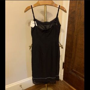 Moschino Jeans black slip dress